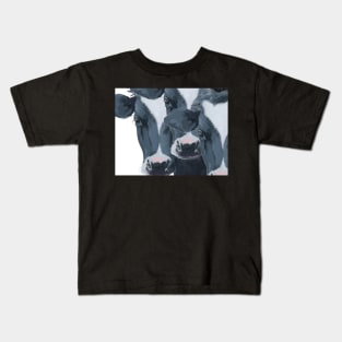Dutch Cow Portrait Kids T-Shirt